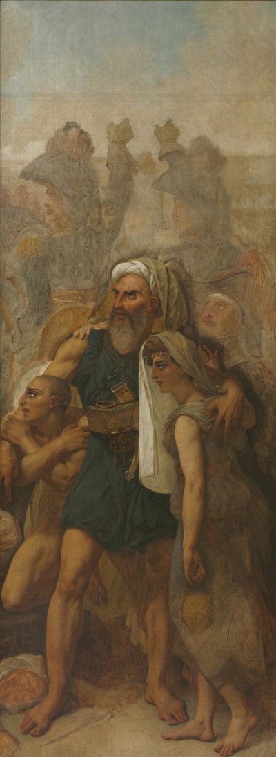 Ägyptische Familie von Antoine Jean Gros