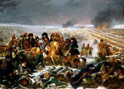 Napoleon auf dem Schlachtfeld von Eylau von Antoine Jean Gros