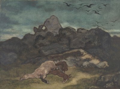 Tote Pferde von Antoine Louis Barye