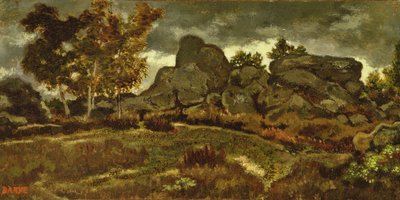 Wald von Fontainebleau von Antoine Louis Barye