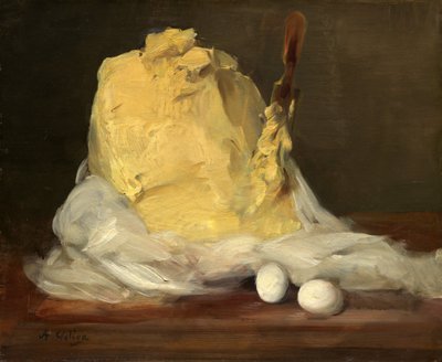Butterhaufen, 1875-1885 von Antoine Vollon
