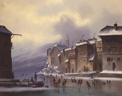 Winterlandschaft von Anton Doll