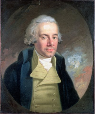 Porträt von William Wilberforce von Anton Hickel