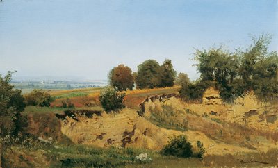 Bei Mannersdorf am Leithagebirge von Anton Hlavacek