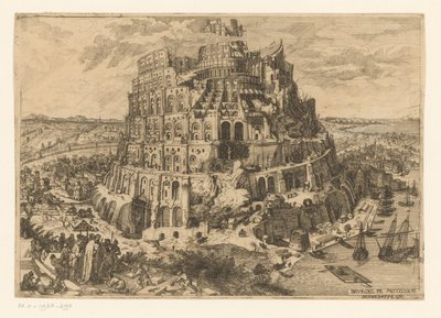 Turm von Babel von Anton Joseph von Prenner