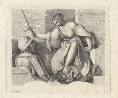 Gerechtigkeit Judith, 1760 von Anton Maria Zanetti