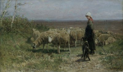 Hirtin, 1858-1888 von Anton Mauve