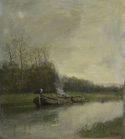 Trekvaart von Anton Mauve