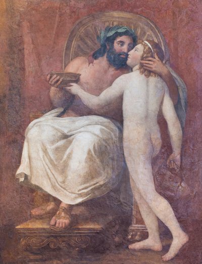Jupiter und Ganymed von Anton Raphael Mengs