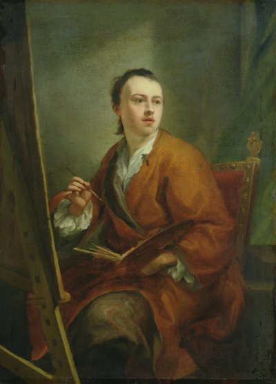 Selbstporträt, ca. 1755 von Anton Raphael Mengs