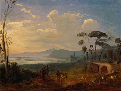 Bacoli und Campo Miseno von Anton Sminck Pitloo