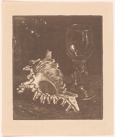 Muschel und Römer von Anton Wirtz