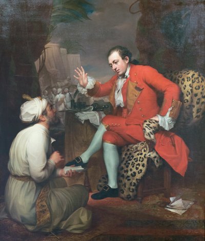 Porträt von Sir Robert Clive von Anton von Maron