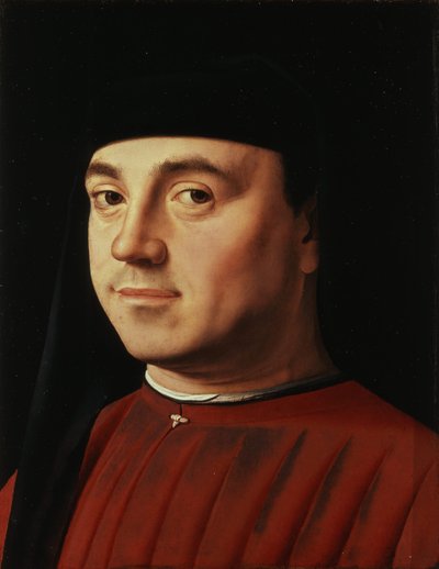 Porträt eines Mannes von Antonello da Messina