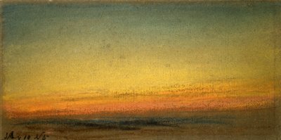 Sonnenuntergang von Frederick (attr. to) Barnard