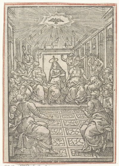 Ausgießung des Heiligen Geistes von Antoni van Leest