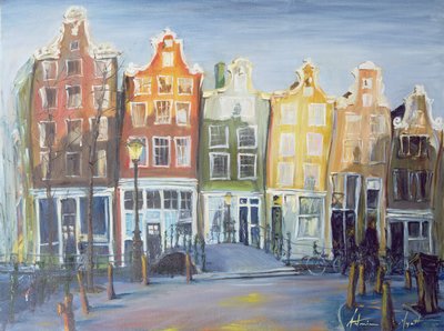 Häuser von Amsterdam, 1999 von Antonia Myatt