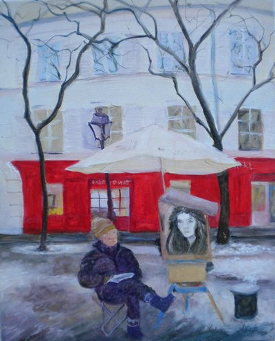 Pariser Künstler, 2010 von Antonia Myatt