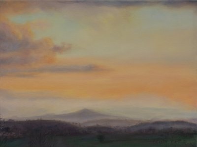 Walisische Berge, 2022 von Antonia Myatt