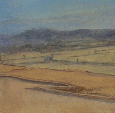 Zickzackhecke, Somerset, 2022 von Antonia Myatt