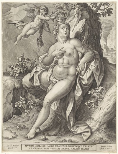 Allegorie auf den Glauben von Antonie Wierix (II)