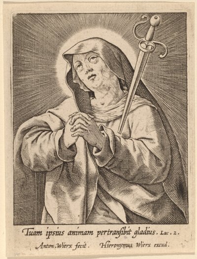 Tuam ipsius animam ... von Antonie Wierix