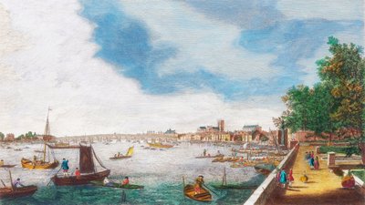London im 18. Jahrhundert von Antonio (after) Canaletto