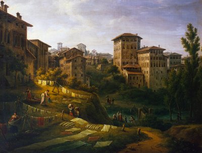 Fabriken in Cavadizzo von Antonio Basoli