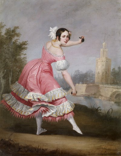 Eine Bolero-Tänzerin von Antonio Cabral Bejarano