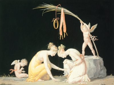 Astragal-Spieler, ca. 1799 von Antonio Canova