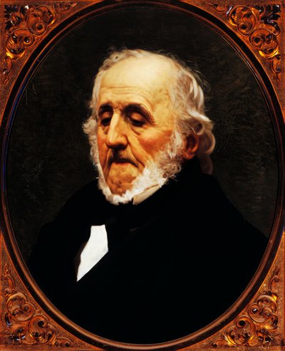 Porträt von Gino Capponi (Florenz) von Antonio Ciseri