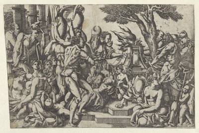 Opferszene von Antonio Fantuzzi