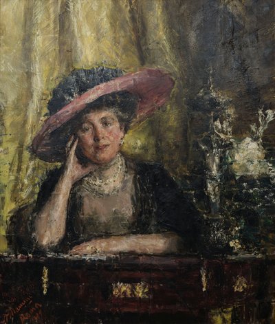 Lady Phillips von Antonio Mancini