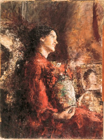 Lidia, spätes 19. bis frühes 20. Jahrhundert von Antonio Mancini