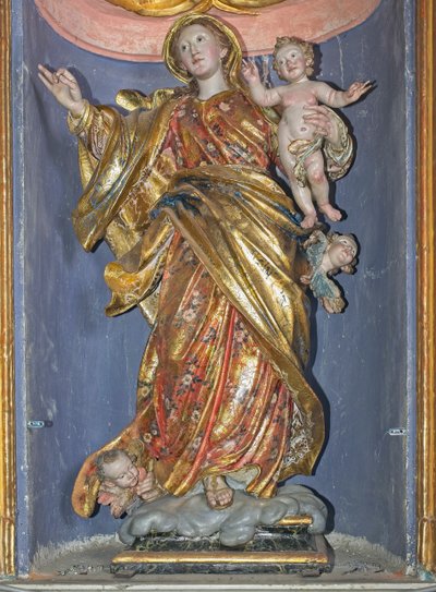 Madonna des Rosenkranzes von Antonio Maria Maragliano
