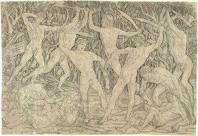Die Schlacht der Nackten, 1470er von Antonio Pollaiuolo