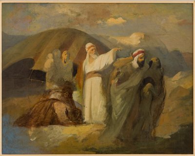 Biblische Szene von Antonio Simonazzi