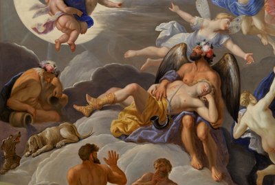Das große Schlafzimmer des Königs von Antonio Verrio