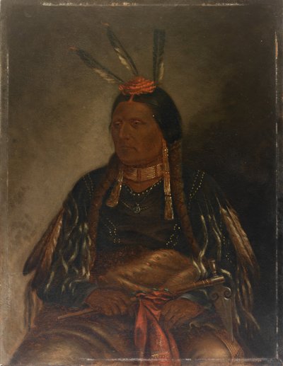 Che-tan-ce-ta Gelber Falke, ca. 1887 von Antonio Zeno Shindler