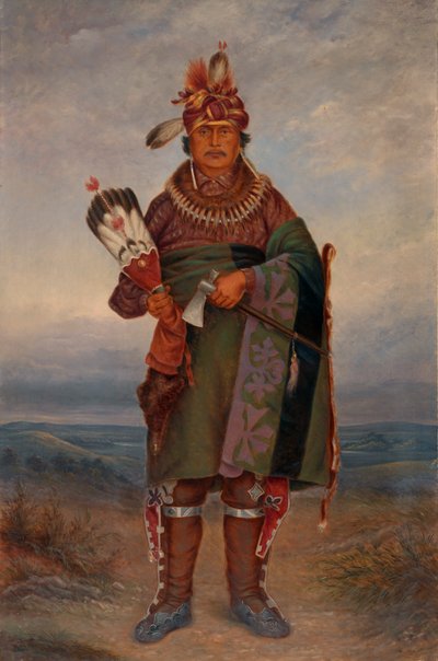 Sac und Fox Indianer, ca. 1893 von Antonio Zeno Shindler