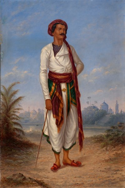 Hindu-Mann von Antonion Zeno Shindler