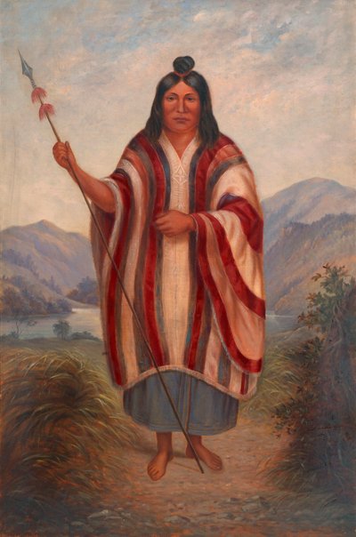 Peruanischer Indianer von Antonion Zeno Shindler