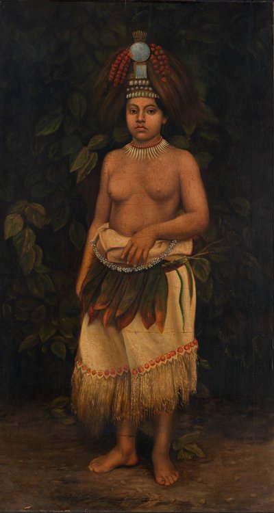 Samoanische Frau von Antonion Zeno Shindler