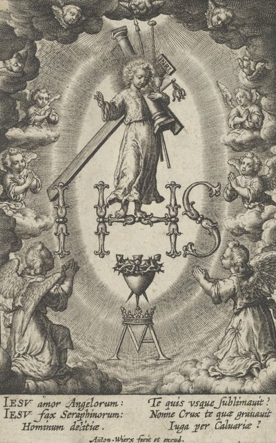 Heiliges Monogramm von Antonius Wierix