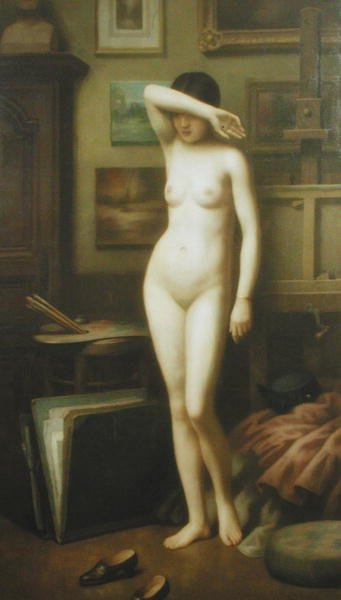 Das widerwillige Modell, ca. 1910-20 von Antony Troncet