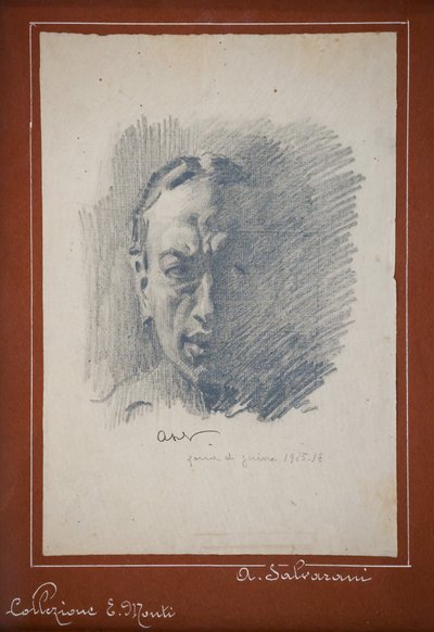 Selbstporträt von Arcangelo Salvarani