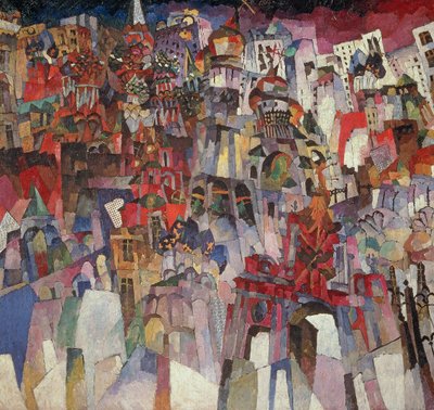 Moskau von Aristarkh Vasilievic Lentulov