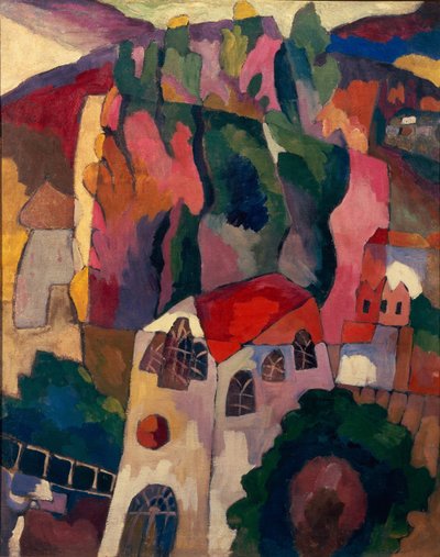 Pappeln, 1916 von Aristarkh Vasilievic Lentulov