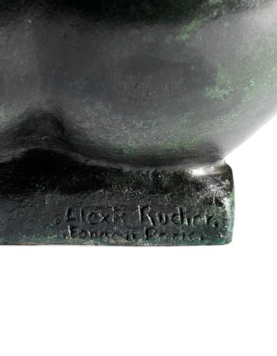 Kauerndes Mädchen, das einen Fuß hält von Aristide Maillol