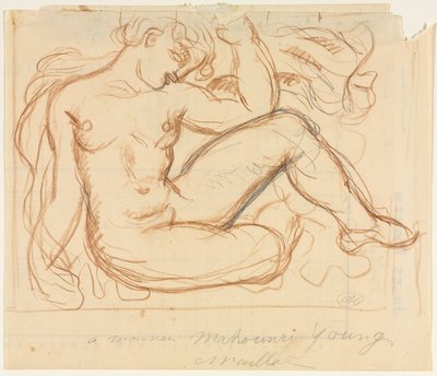 Aktstudie von Aristide Maillol